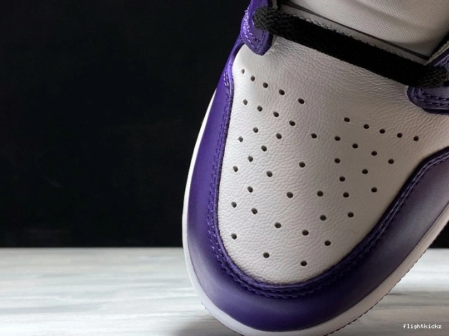 OG High Purple 1 Jordan Air 555088-500 Court 1019
